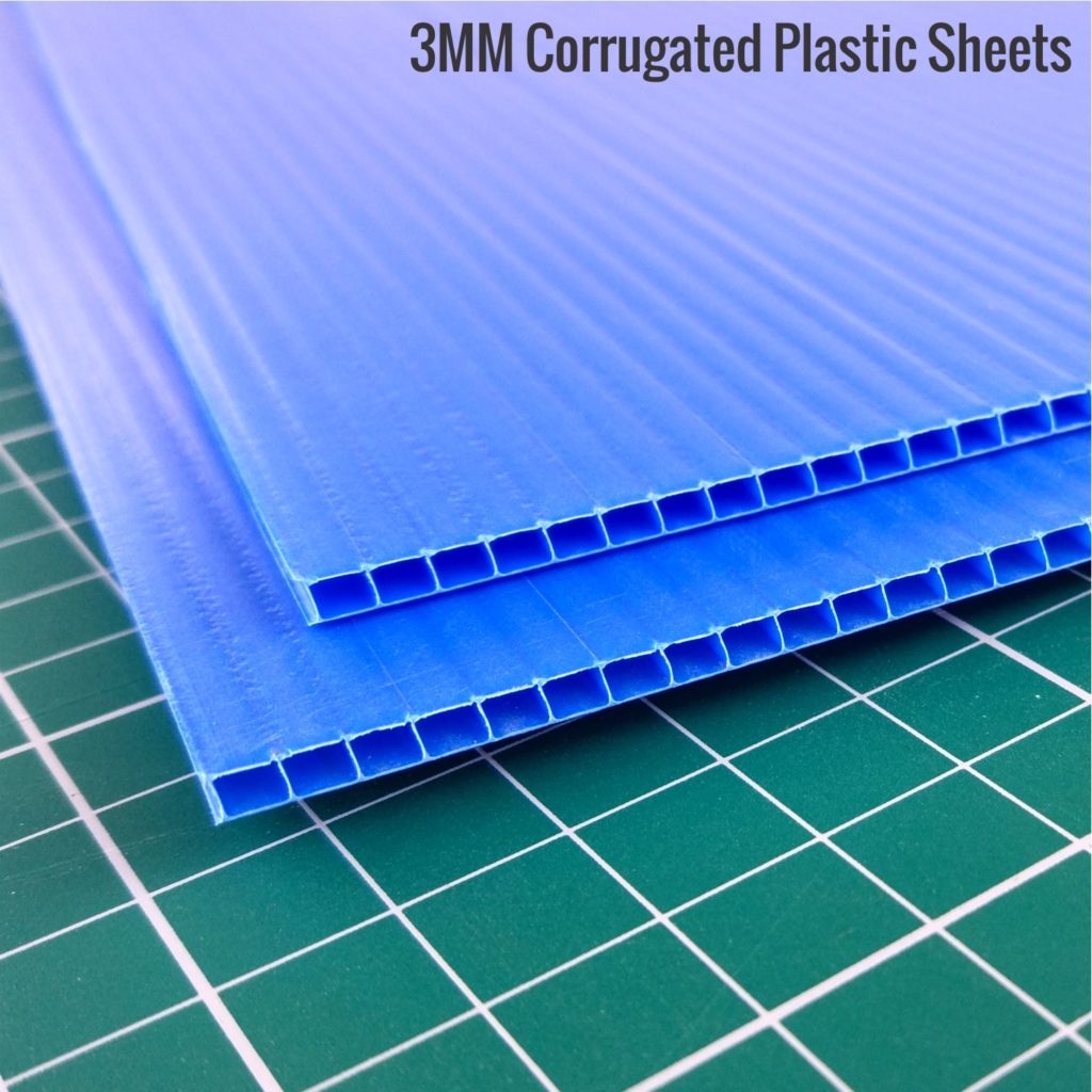 3MM Corrugated Plastic Sheets - Vortex-RC